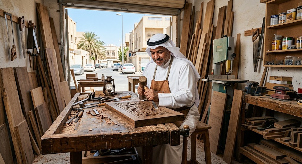 نجار هندي بيان بالكويت