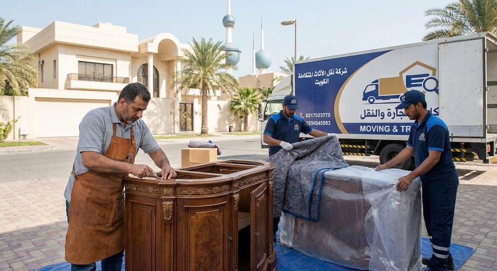 التكامل بين النجارة المحترفة النقل فى الكويت